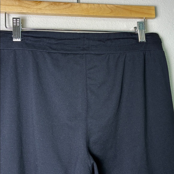 VUORI Women Medium Black Halo Essential Wideleg Track Pants Drawcord Waist - Picture 8 of 14